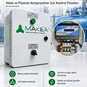 Vidalı-Pistonlu-Kompresör Kontrol Kartı