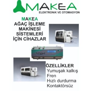 Ağaç işleme makineleri için frenli softstarter